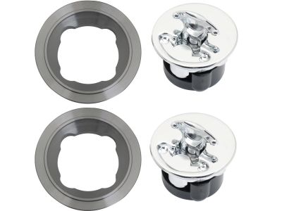 08672 - CCE Aircraft Style Gas Cap Set, non-locking Gas Cap Kit Non-Locking Gas Cap Kit with Vented and Non-Vented Cap