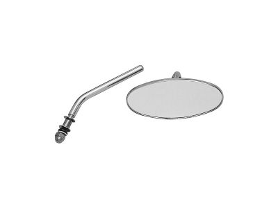 110944 - CCE Oval Custom Mirror Short stem Chrome