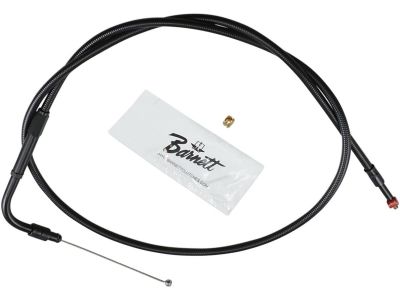 111551 - Barnett Stealth Series Throttle Cable 90 ° Black Vinyl All Black 42"