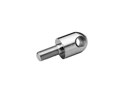 12970 - CCE Bullet-Style Footpeg Supports Zinc Plated
