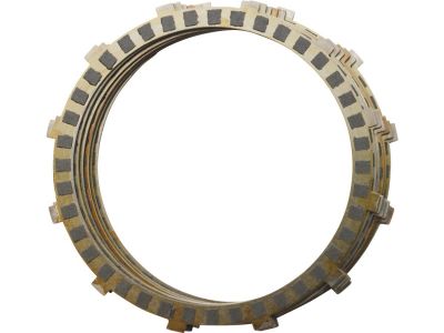 14916 - Barnett Carbon Fiber Clutch Kit Kit consists of 6 friction plates. Design is wider than stock plates for 25% greater surface area.