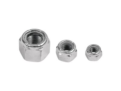 25182 - CCE Hex Nut Pack Chrome Hex head 1/4"-28 UNF