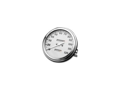 25917 - CCE 36-40 FL-Style Speedometer Scale: 120 mph; Scale Color: white; Ratio 2240:60