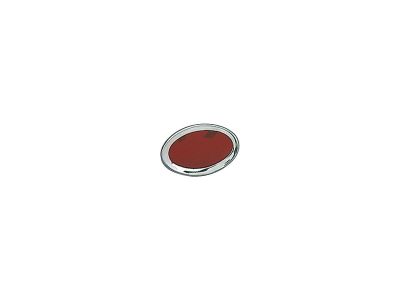 26356 - CCE LENS RED CATEYE DASH REPL Replacement Indicator Lens