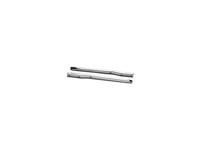 26522 - CCE OEM Reproduction Chrome Fender Struts Set Turn signal holes have been removed Chrome