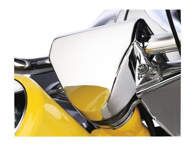 26537 - CCE Bar Clamp Cover for FL Softail and FL 4-Speed For use with Steering Damper Chrome
