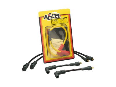 26870 - ACCEL 8.8 mm Custom Stainless/Copper Core Spark Plug Wires Black