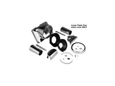 26896 - CCE FL Headlight Conversion Kit Replacemet Fork Cover Lower triple Tree Under Cover
