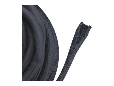 27018 - Russell Harness Sleeve 1/2" Black Black Wrap-It Wiring HarSleeving