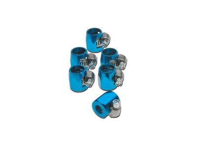 270605 - CCE for 1/4 and 1/2 diameter hoses Hose Clamps Blue