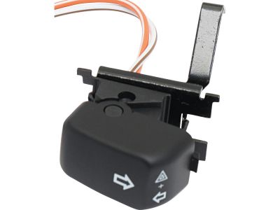 27685 - CCE 96-up Ergonomic Replacement Handlebar Turn Signal Switch Right Turnsignal Switch Black