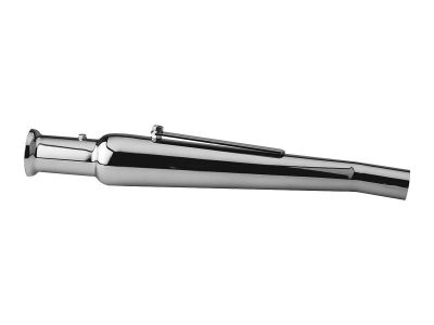 280905 - CCE Trumpet Muffler Upswept Style, 20" long Chrome