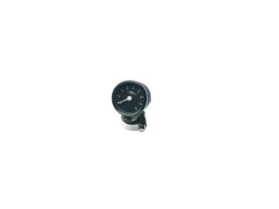 310718 - CCE Mini Speedometers with Resettable Odometers Scale: 160 mph; Scale Color: black; Ratio 2240:60 Chrome