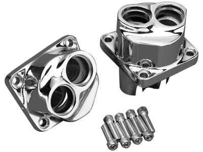 32077 - CCE Chrome Lifter Block Hardware for Twin Cam
