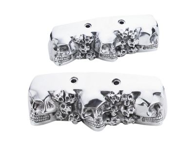 37725 - CCE Skull Rocker Box Cover Chrome