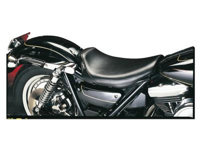 39138 - Le Pera Bare Bones Solo Seat Smooth Black Vinyl