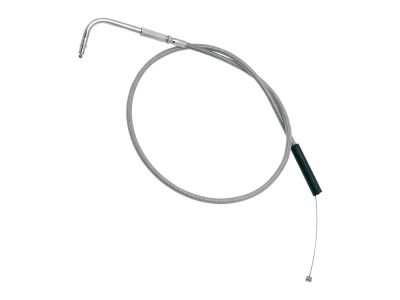 41608 - Motion Pro Armor Coated Throttle Cable 45 ° Stainless Steel Clear Coated 39,5"
