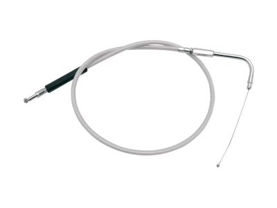 42057 - Motion Pro Argent Idle Cable 90 ° Stainless Steel Clear Coated Chrome Look 47,7"