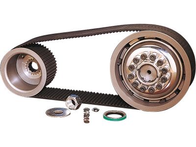 42536 - BDL 3" Wide Open Primary Drive Kits for Kick Start Applications 47 Tooth Front/72 Tooth Rear, 141 Tooth 3" Belt