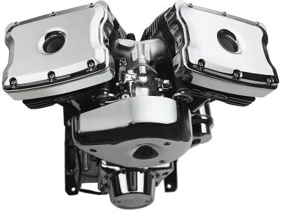 43099 - CCE Twin Cam-Style Rocker Box Cover Chrome