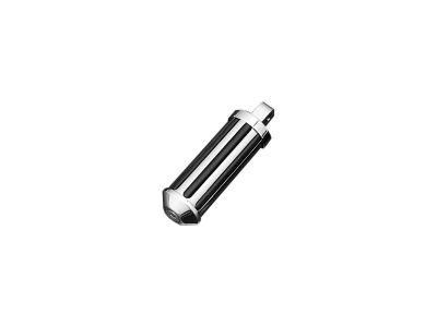 46011 - CCE Chrome and Ribbed Rubber Pegs Large Chrome