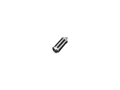 46015 - CCE Chrome and Ribbed Rubber Shift Peg Chrome