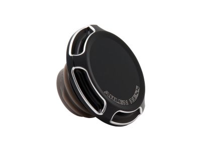 550114 - ARLEN NESS Beveled Gas Cap Non-Vented Black