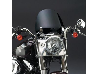 603430 - National Cycle SwitchBlade Deflector Quick Release Windshield Height: 14,5", Width: 13,5" Light Smoke