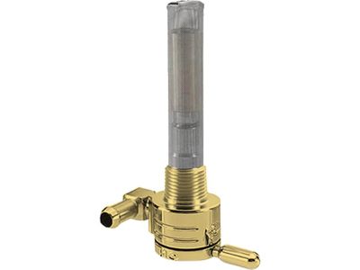 603547 - GOLAN PRODUCTS 3/8" NPT Fuel Valve Forward Facing Outlet Brass Polished