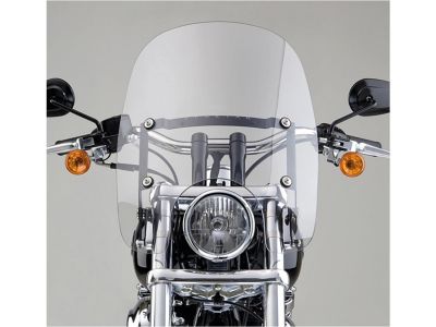 603590 - National Cycle Spartan Windshield Height: 16,25", Width: 18" Clear