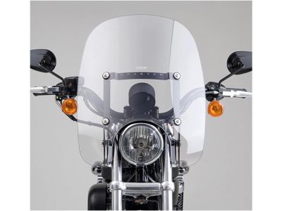 603591 - National Cycle Spartan Windshield Height: 16,25", Width: 18" Clear