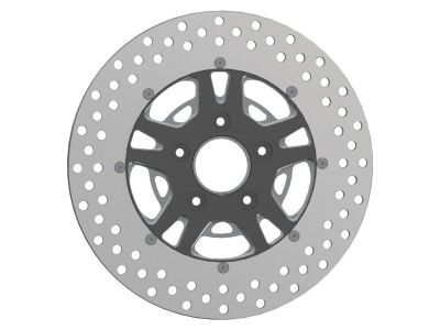 603833 - RevTech T-5 2-Piece Brake Rotor Midnight Series 11,5" Anodized Rear