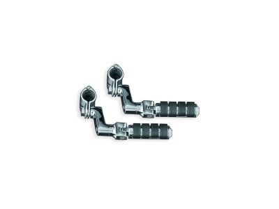 605147 - Küryakyn Small ISO Highway Pegs with Offset & 1-1/4" Magnum Quick Clamps Chrome