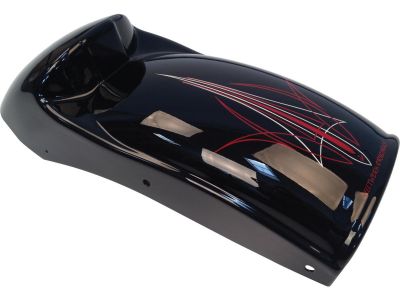 607600 - CULT WERK Bobber Rear Fenders for Sportster Models Black Ready To Paint