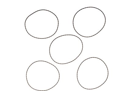 613397 - COMETIC Derby Cover O-Ring Pack 5