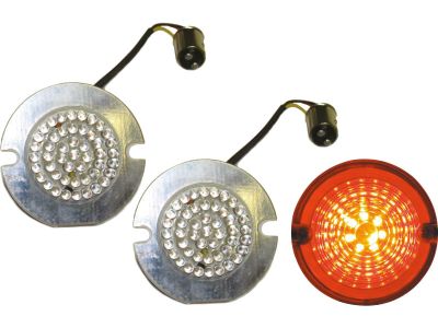 61361 - Radiantz Red LED Bulbs Turn Signal Insert for Deuce