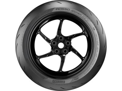 618264 - PIRELLI Diablo Rosso II Tire 170/60 ZR-17 (72W) TL Black Wall