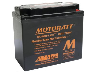 619278 - MOTOBATT Quadflex AGM Batterie AGM, 310 A, 21.0 Ah