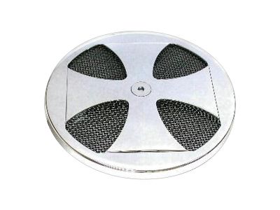629375 - CCE Maltese Cross Air Cleaner Cover Chrome