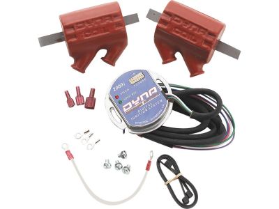 630103 - DYNATEK 2000iP Ignition with DC1 Coils Ignition System Complete kit for dual plug/single fire applications (includes two DC1-1 dual tower 3 Ohm coils)