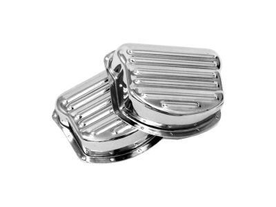 632256 - Jammer Ribbed Rocker Box Cover Show Chrome