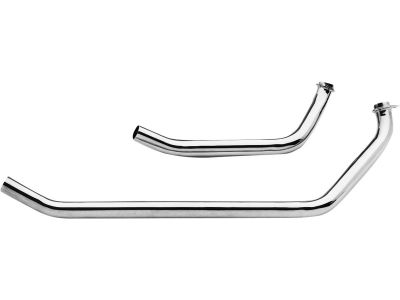 632285 - PAUGHCO Upsweep Shovel 70-84 Swingarm Frames Headers Chrome 1,75"