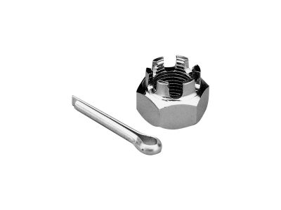 64041 - CCE AXLE CASTLE NUT/COTTER PIN