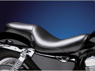 640431 - Le Pera Silhouette 2 Up Smooth Seat 165mm wide passenger area Black Vinyl