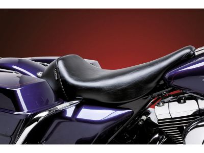 640465 - Le Pera Bare Bones Solo Seat Smooth Black Vinyl