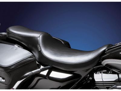 640475 - Le Pera Silhouette 2 Up Smooth Seat 203mm wide passenger area Black Vinyl