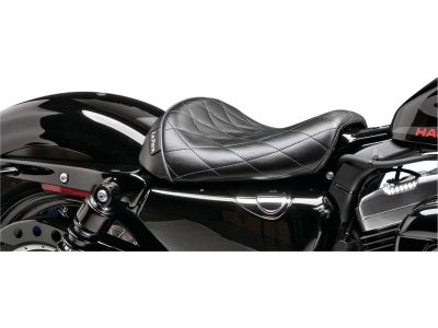 641292 - Le Pera Bare Bones Solo Seat Diamond Stitch Black Vinyl