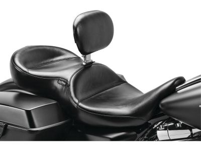 641294 - Le Pera Continental with Backrest Smooth Seat Black Vinyl