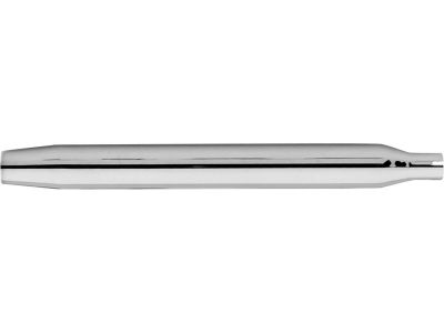 651339 - PAUGHCO Tapered Muffler 30" long, 3" diameter, 1,75" inlet Chrome
