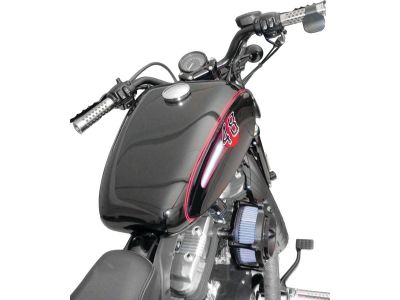 651445 - PAUGHCO 3.5 Gallon Dished and Axed Custom Gas Tank for 07-20 EFI Sportster